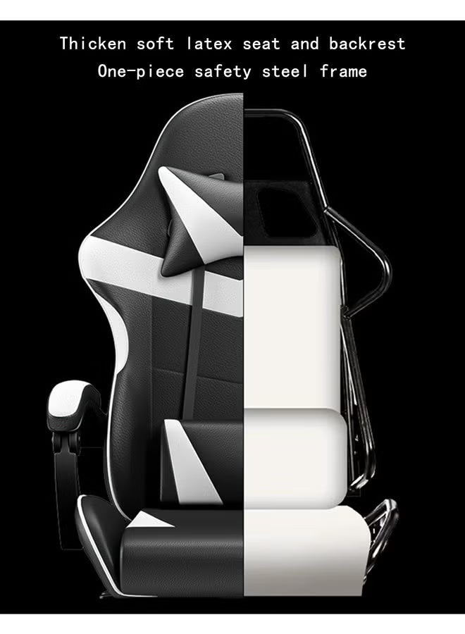 rayze Gaming Chair Computer Chair Ergonomic High Back Gaming Chairs Reclining & Height Adjustable Computer Chair 360° Rotation with Neck and Lumbar Support - Image 5